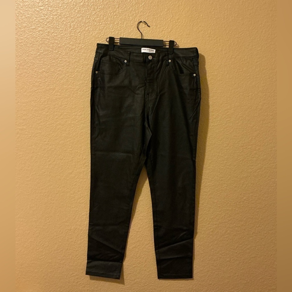 Marc New York Black Coated Jeans